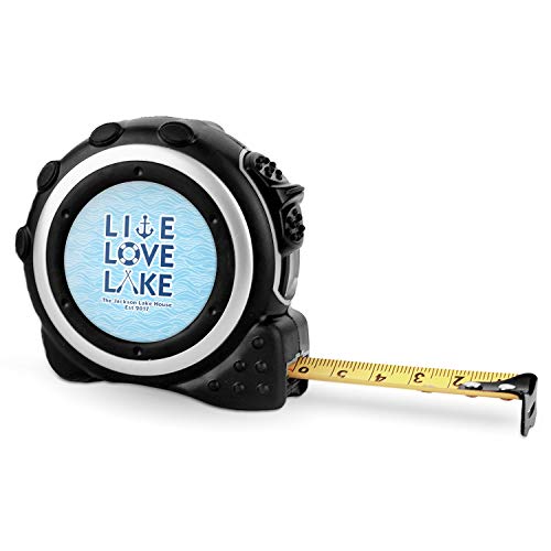 Cinta métrica personalizada Live Love Lake - 16 ft miniatura 1