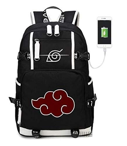 Mochila YOYOSHome del anime Naruto para cosplay  para libros y ordenador