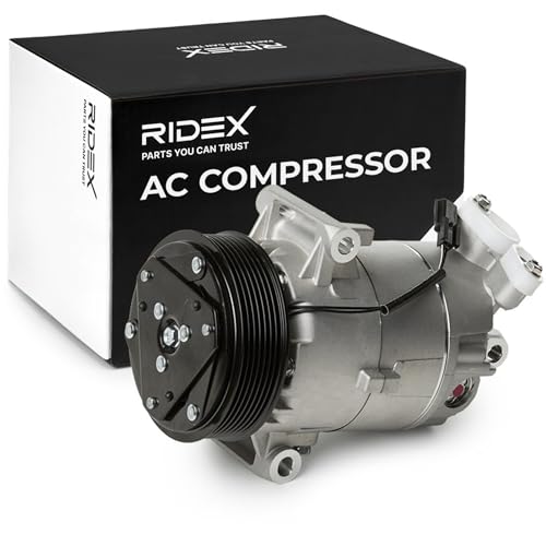 RIDEX 447K0067 Compresor aire acondicionado con juntas compatible con OPEL Vivaro A Combi X83