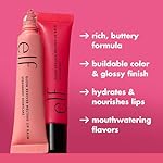 e.l.f. Glow Reviver Melting Lip Balm, Hydrating Tinted Lip Balm For A Glossy Finish & Soft, Supple Lips, Vegan & Cruelty-Free, Strawberry Shortcake - Image 3