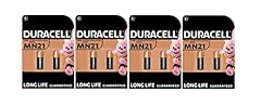 8X Duracell MN21 A23 23A (4 Blister Da 2 batterie) 8 Pile