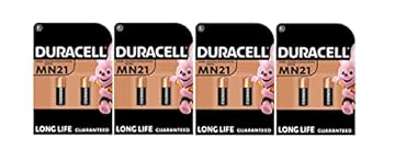 8X Duracell MN21 A23 23A (4 Blister Da 2 batterie) 8 Pile