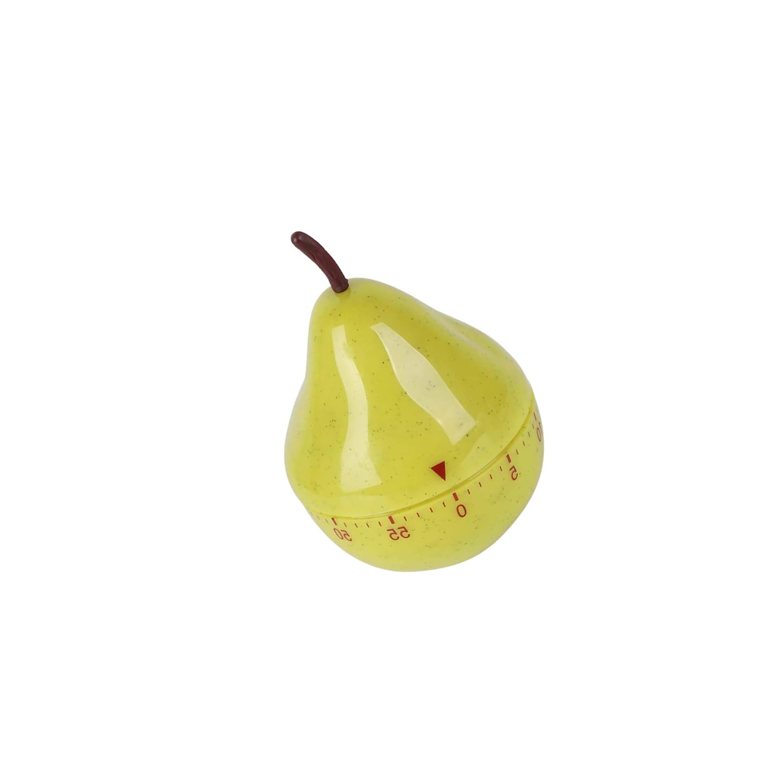 Kitchen Timer Pear Shaped Mechanical Rotating Alarm 60 Minutes Countdown Timer for Baking Studying Cooking Napping