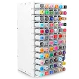 Markerhalter, 120 Stifte Organizer Schreibtisch, Stifthalter für Schreibtisch Aufbewahrung Bleistifte Buntstifte Marker Pen Kleine Künstler Schminktisch Aufbewahrungsbox aus Plastik für Zuhause Schule