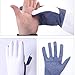 Fencing Glove, Anti Slip Fencing Glove Fencing Match Glove with High Density Plastic Particles for Kids and Adults, Left Hand (L)