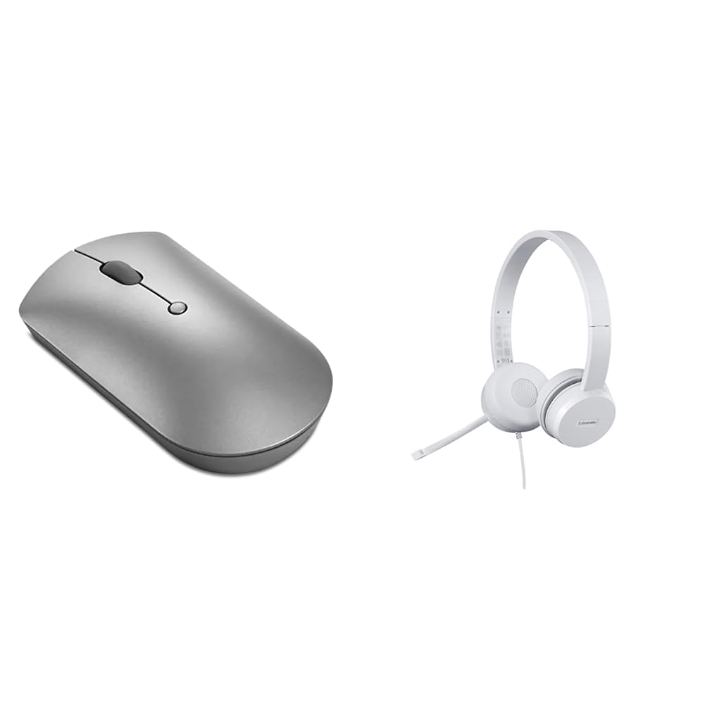 Lenovo 600 Bluetooth 5.0 Silent Mouse: Compact, Portable, Dongle-Free Multi-Device connectivity with (B09WF5L6HX) Amazon Price History, Amazon Price Tracker