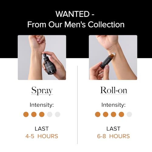 Pure Instinct WANTED The Original Pheromone Infused Essential Oil Perfume Cologne - Men\'s Collection - TSA Ready (Spray Bottle 2 Fl. Oz./60mL)