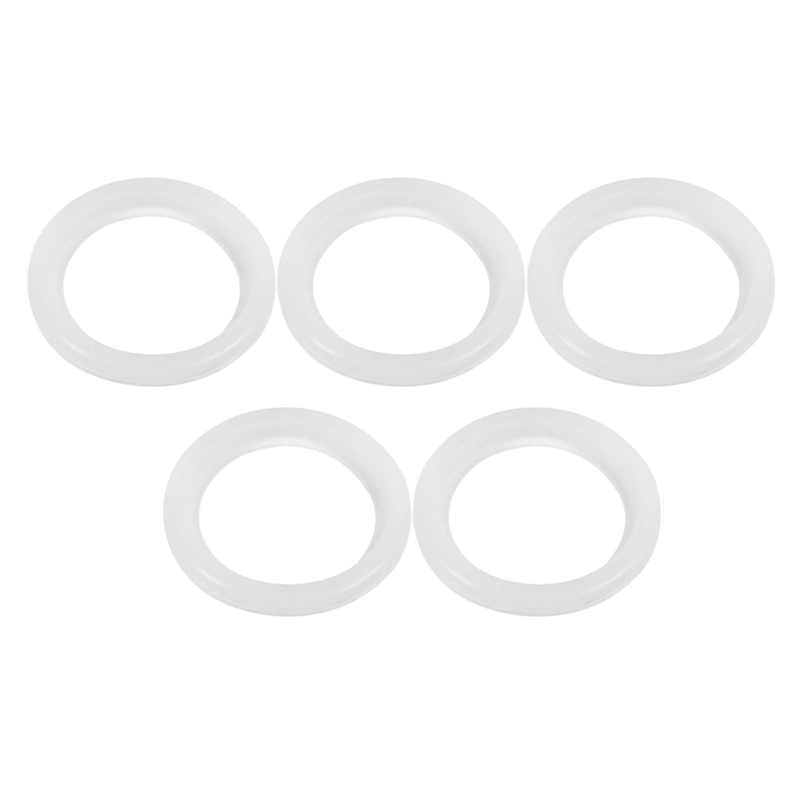 Kalttoy Of 5 Sealing Gasket Brew Seal Silicone Gasket Espresso Machine Part Suitable for Coffee Machines Leakproof Coffee Seals