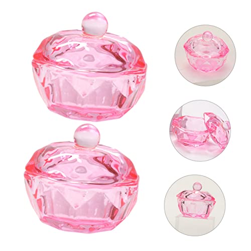 Recipiente de vidrio para monómero de uñas 2 piezas miniatura 7