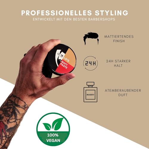 Cire capillaire mate homme pour un look naturel au quotidien - 4