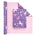 WERNNSAI Unicorn Princess Wrapping Paper Roll - 1 Roll 17” x 33 ft Happy Birthday Wrapping Paper Roll Kids Unicorn Birthday Gift Wrap Roll Girls Princess Theme Party Favor Baby Shower Design