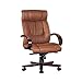 Durevole Universale Ruota Sedia da Ufficio Sedia in Pelle Ufficio Singolo Divano Sedia Boss Chair Five-Star Foot Office Chair Manager Special Chair Mesh High Back Home Office (Color: Brown, Size: Ge