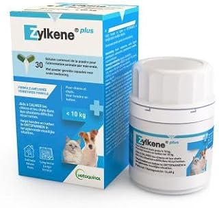 Vetoquinol ZYLKENE Plus - Anti Stress Chien et Chat 30Gélules