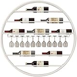 [Casier à vin mural décoratif] – Le casier mural pour bouteilles de vin ou d'alcool est un merveilleux meuble pour compléter le design de votre maison. Accrochez-le partout où vous avez besoin d'une touche de classique pour la décoration de la maison et c'est également un cadeau pour les amateurs de vin.