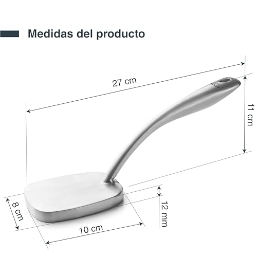 Maza ablandacarne higiénica e inodora apta para lavavajillas con superficie de 12mm 3