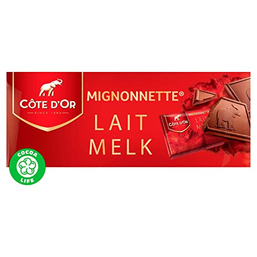 Cote D'Or Mignonnettes Latte | 240gr / 8.46oz, 24 pezzi per confezione-image