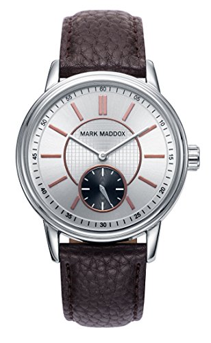 Montre homme Mark Maddox HC0011-47 aux finitions soignées en acier noir