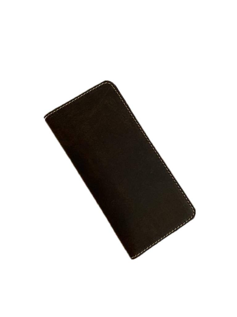 iBLUNT Genuine Luxury Leather Handmade Passport Travel Wallet Credit Card Cover Holder 8 inch * 4 inch - Brown, Brown, Travel Wallet