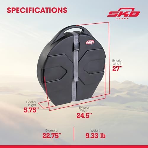 Amazon.co.jp: SKB シンバル用ハードケース 1SKB-CV8 : 楽器・音響機器
