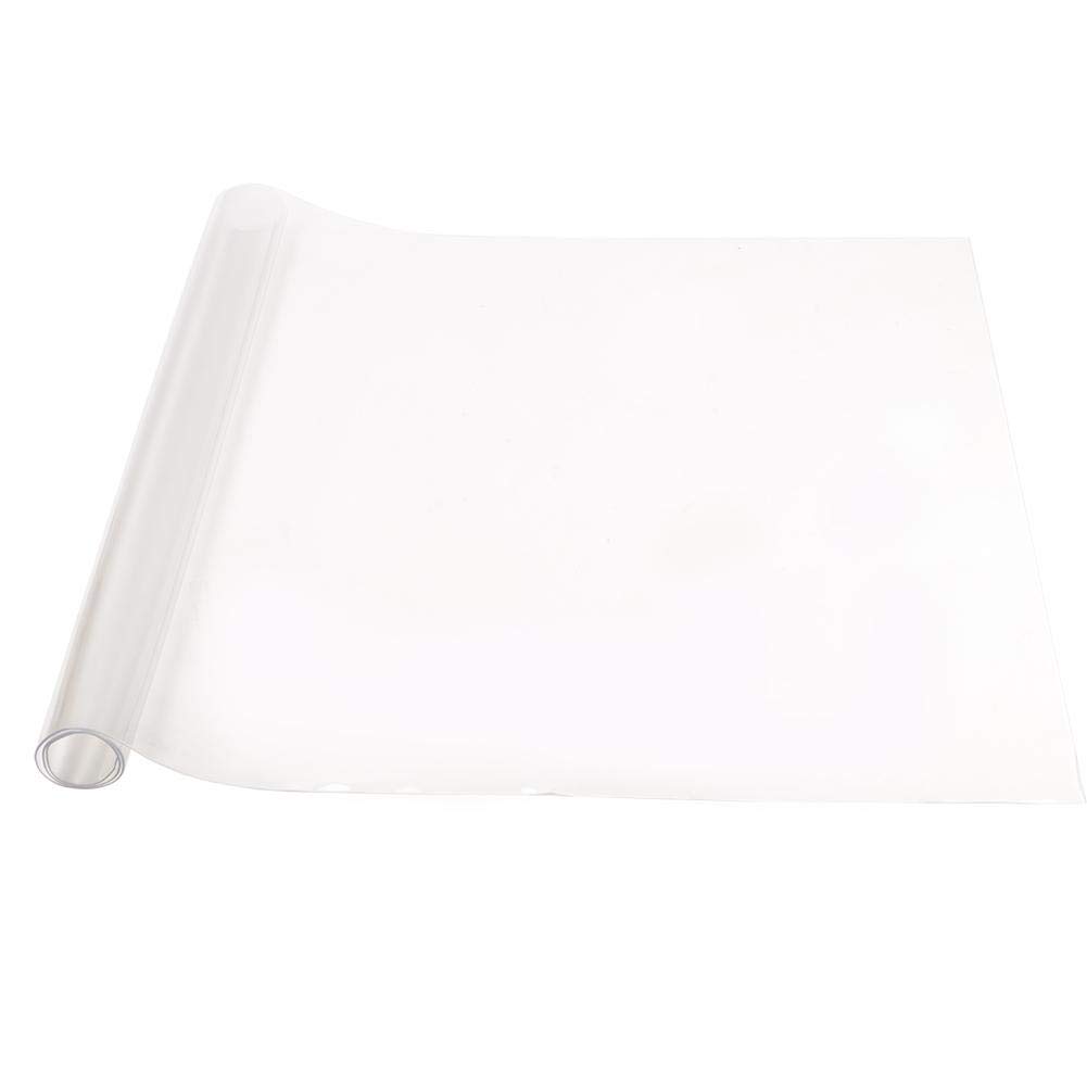 Nappe de table transparente PVC imperméable pour bureau cuisine et table à thé