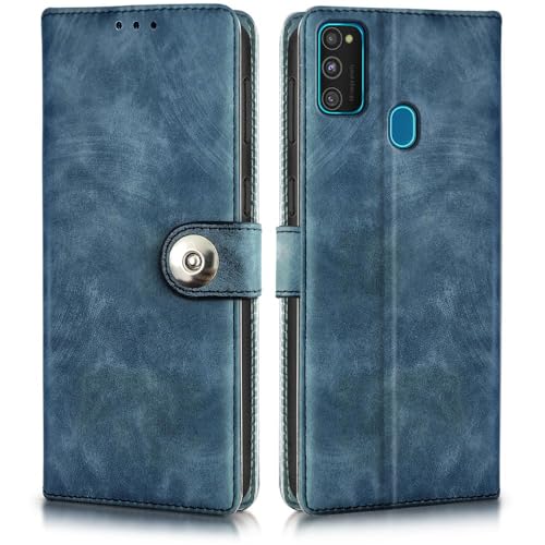 WOW IMAGINE Shock Proof Flip Cover Back Case for Samsung Galaxy M30s | M21 (Magnetic Button Flip Case | Wallet Pockets & Stand | Leather Finish | Aquamarine)- Best and cheap mobile covers in India WOW IMAGINE Shock Proof Flip Cover Back Case for Samsung Galaxy M30s | M21 (Magnetic Button Flip Case | Wallet Pockets & Stand | Leather Finish | Aquamarine)- Best and cheap mobile covers in India