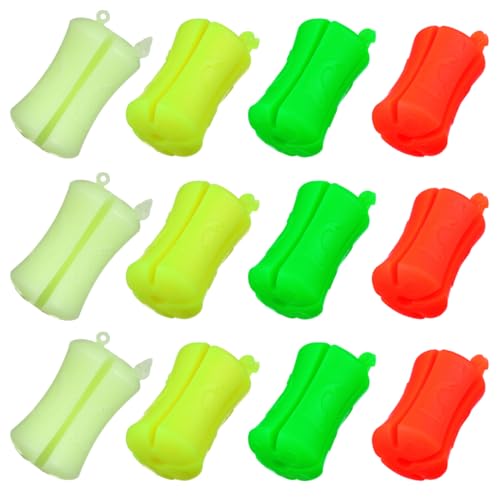 Toddmomy 12-Pack Fishing Rod Secure Ball Clips for Fishing Rod Accessories