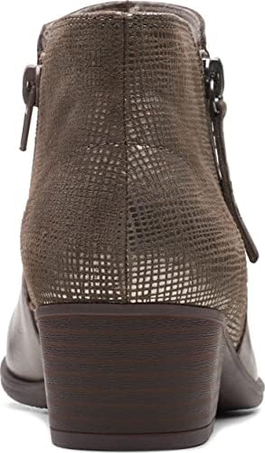 Clarks Women's Adreena Hope Ankle Boot, Black, 10 | Image 4