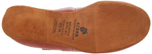 Acorn Unisex-Adult Original Slipper Sock, Flexible Cloud Cushion Footbed With A Mid-Calf Sock And Suede Sole, Grey Cotton Twist, Small #TOP3