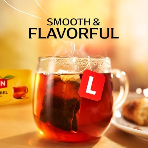 Lipton Black Tea Bags, Hot or Iced High Caffeine Tea, 100 Total Bags - 4