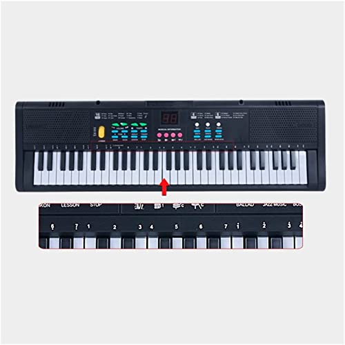 WKLIANGYUANPING Clavier de Piano 61 Touches numérique Piano Musique de Piano électrique Piano électrique… - Les Beatles, Paul McCartney, John Lennon, RIngo Starr, George Harrison WKLIANGYUANPING Clavier de Piano 61 Touches numérique Piano Musique de Piano électrique Piano électrique… – Image 7