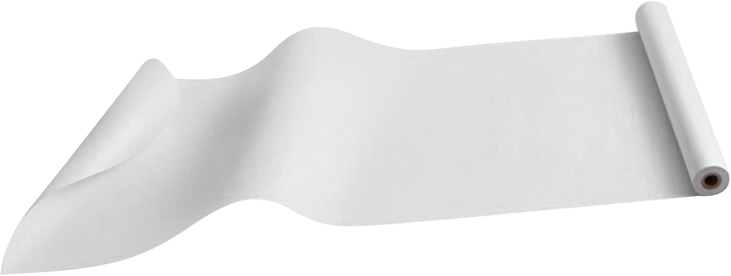 GALPADA White Drawing Paper Roll for and Adults, Blank Sketch and Painting Paper, Large Watercolor Art Roll Suitable for Craft, Drawing, and Classroom Use