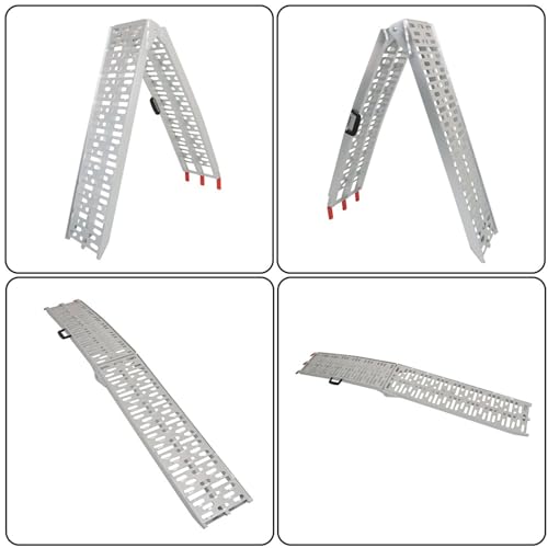 Rampa de carga plegable de aluminio 7.5FT 750LB miniatura 2