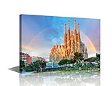 Tamaño de las pinturas de pared: 1 lienzo decorativo para pared viene con un tamaño de 24 x 16 pulgadas, estirado y enmarcado bonito, ligero y listo para colgar para la decoración del hogar.