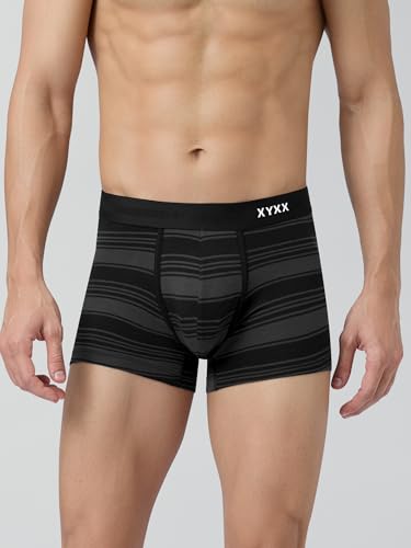 Image of XYXX Men's Super Combed Cotton Regular Fit Trunks with No Marks Waistband