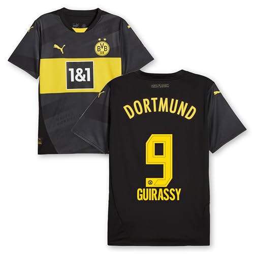 Personalisiertes BVB Trikot Set - Dortmund Fußball Trikot Mit Gratis Name & Nummer Für Kinder & Erwachsene