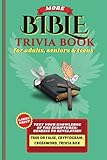 More Bible Trivia: Over 600 Bible Trivia for Adults, Easy-to-Read Large Print Quiz Book for Family Bible Study. (CoffeeRoom Trivia Series)