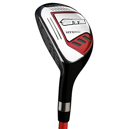 Orlimar Golf Ats Junior Boy's Golf Set With Bag, Right And Left Hand, Ages 9-12, Red/Black (5 Clubs) #TOP6