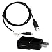 ReadyPlug® USB Charger for Garmin Delta/Delta Sport Dog Device - AC/DC Wall Adapter USB Port (Black)