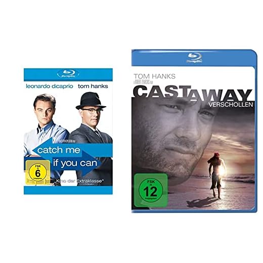 Catch Me If You Can (Blu-ray) & Cast Away - Verschollen [Blu-ray]
