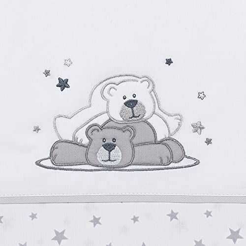 Parure de lit Foppapedretti Pikkoletto en coton blanc Dolcestella - 4