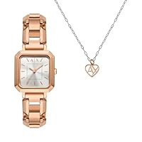 Armani Exchange Rose Gold Watch AX7167SET
