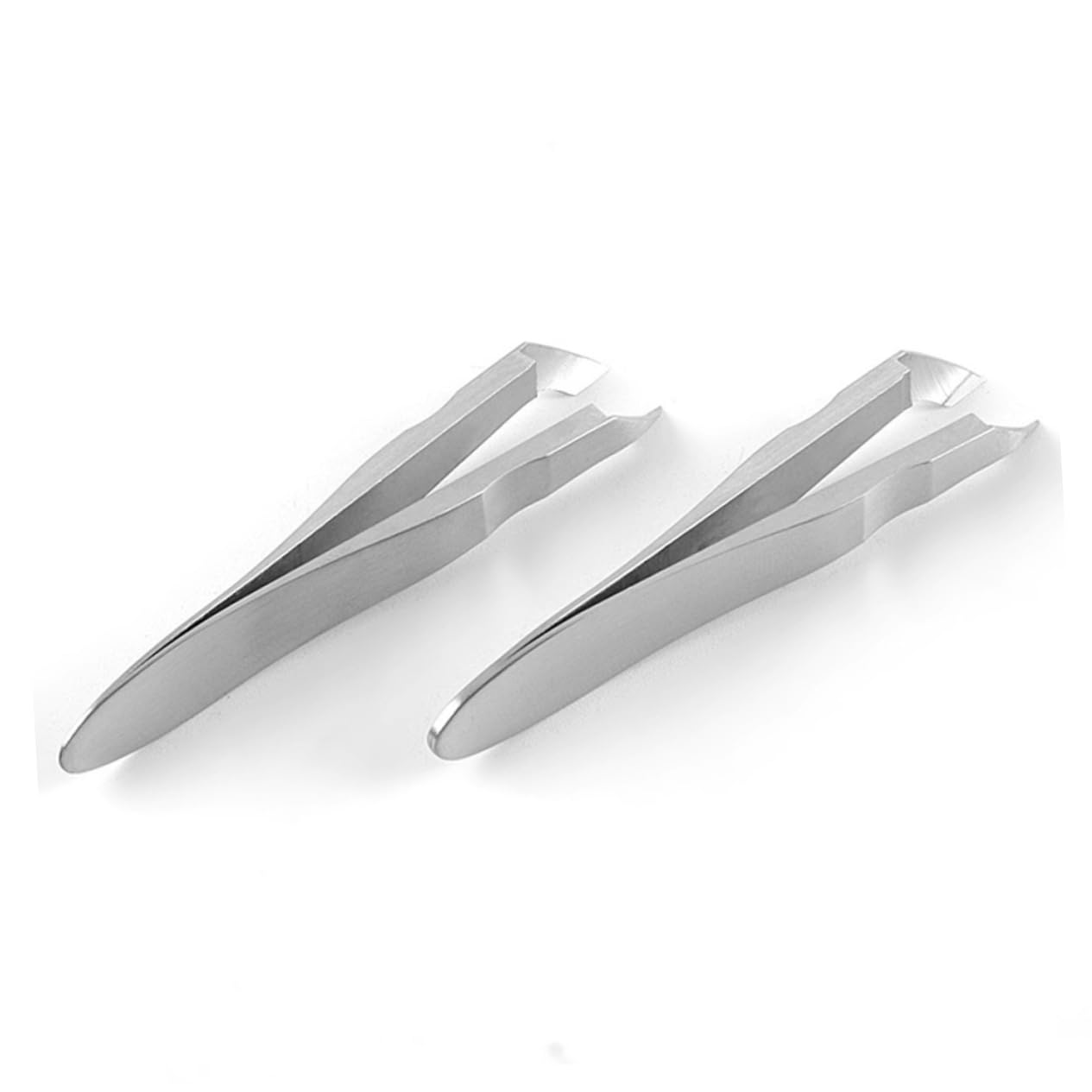 BIUDECO Stainless Steel Nail Trimmer Cuticle Pusher Set for Seniors Home Salon
