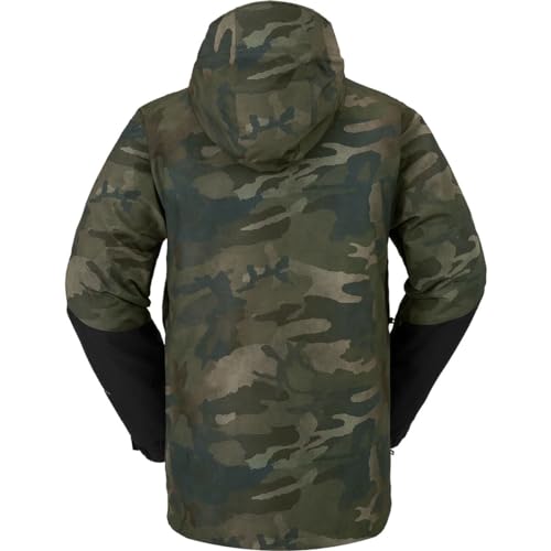 Volcom Jaqueta de inverno masculina padrão V.CO LP com isolamento térmico para snowboard esqui, Clou