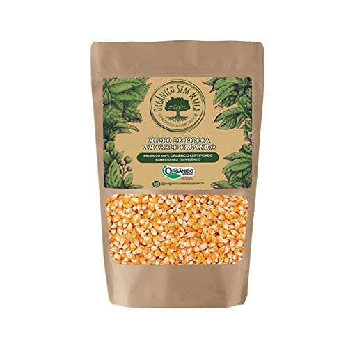 Milho de Pipoca Amarelo Orgânico 300g - OSM