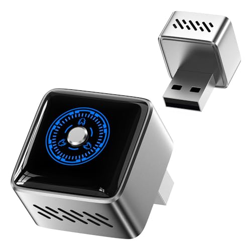 Adaptateur CarPlay & Android Auto Sans Fil 2 en 1 - Commutation Multi-Appareils en 1 Clic - Dongle Boîtier USB/USB-C Plug & Play, 5.8GHz WiFi Stable, Faible...