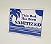 Tanning Bed Acrylic Sign Blue