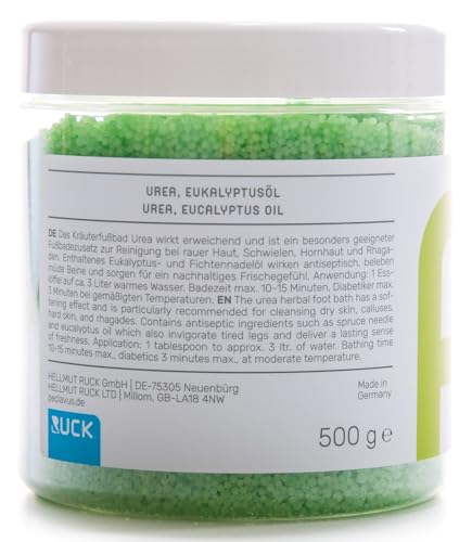 Peclavus PODOcare Kräuterfußbad Urea, 500g - Eukalyptus und Fichtennadel