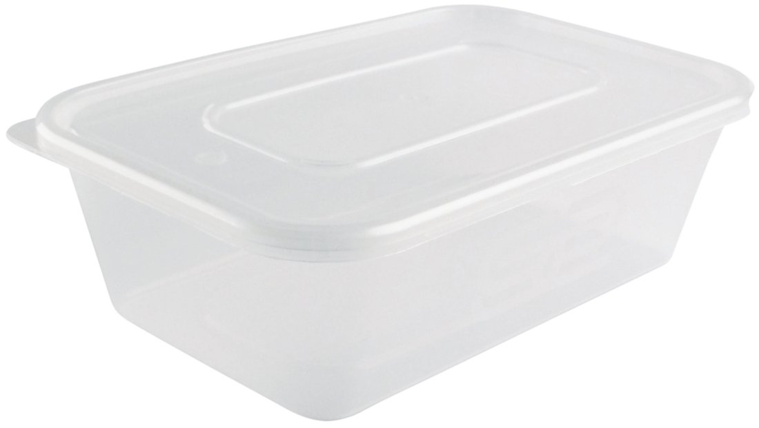 Premium Takeaway Container with Lid - 650ml (Pack 250)