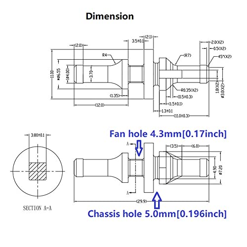 Along 50 Pcs Computer Fan Mounting Screws Kit, 80/120Mm Fan Screws For Replacement Computer Screws, Fan Damping Rubber Rivet/Rubber Case Fan Mounts For Pc Fan Reducing Noise #TOP2