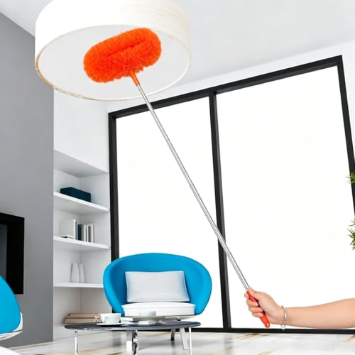 Plumero de microfibra extensible lavable para conductos y techos altos 7